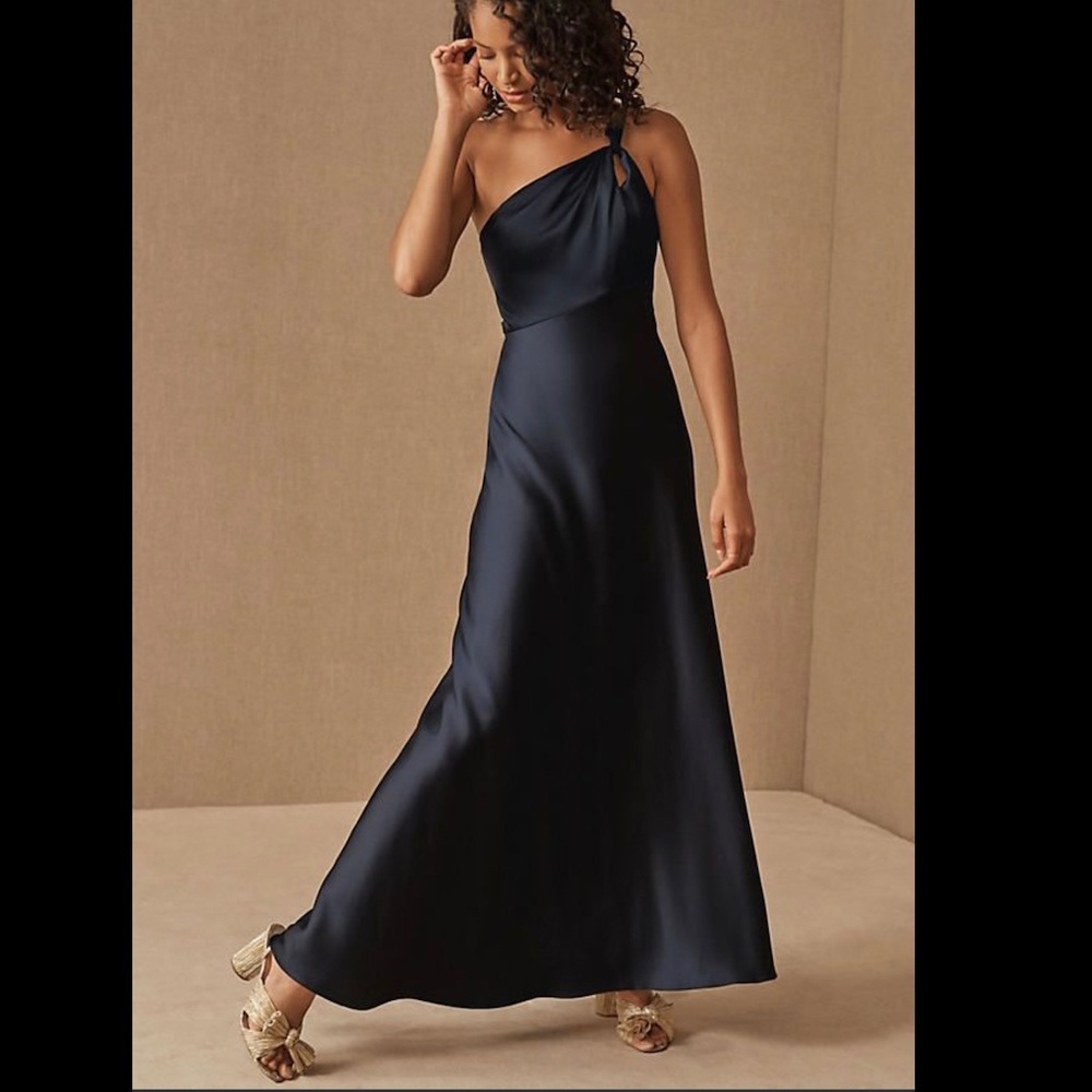 BHLDN Ashland Dress, Navy